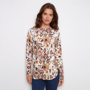 0014 jacobeanprintedlongsleeveboatneckwpockets 4