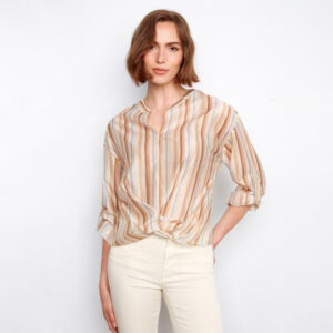 charliebbrownielongsleevesplitneckblouse 1