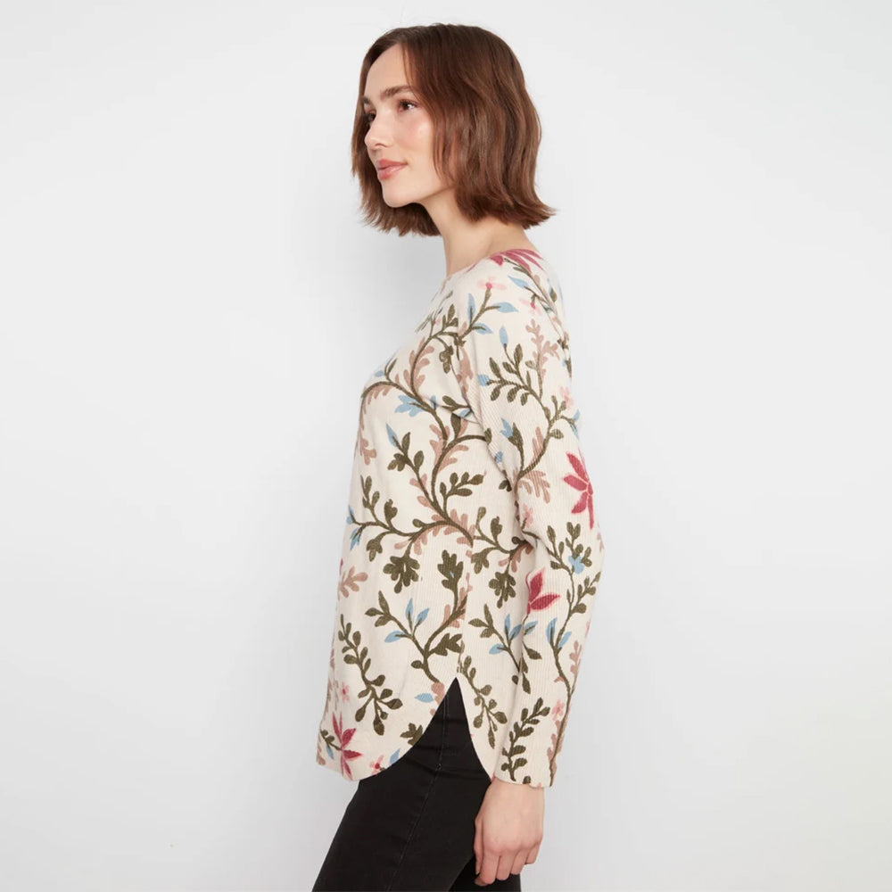 charliebflorallongsleevedropshoulderprintedboatnecksweater2 charliebflorallongsleevedropshoulderprintedboatnecksweater2
