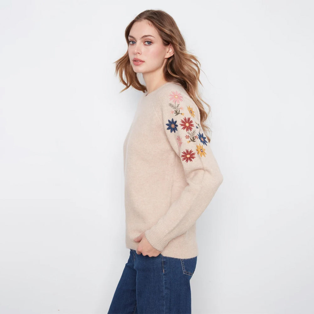 charliebh almondlongsleeveraglansweaterwithembroidery2 charliebh almondlongsleeveraglansweaterwithembroidery2