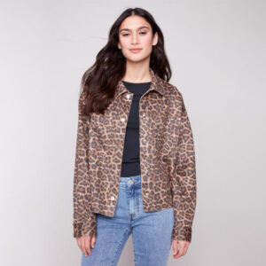 charliebleopardanimalprintscubashortjacket