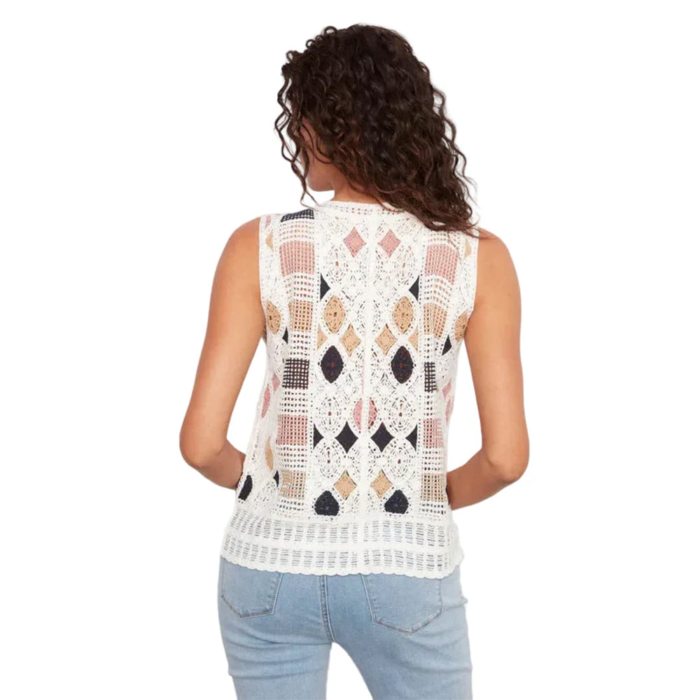 charliebmulticolorsleevelessflowercrochettop 1 charliebmulticolorsleevelessflowercrochettop 1