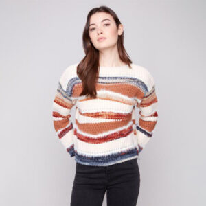 charliebsepiapatchworkknitdropshouldersweater