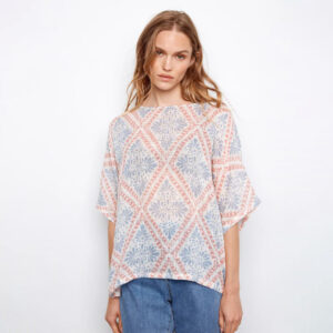 charliebtrellisdolmancottonblouse 2