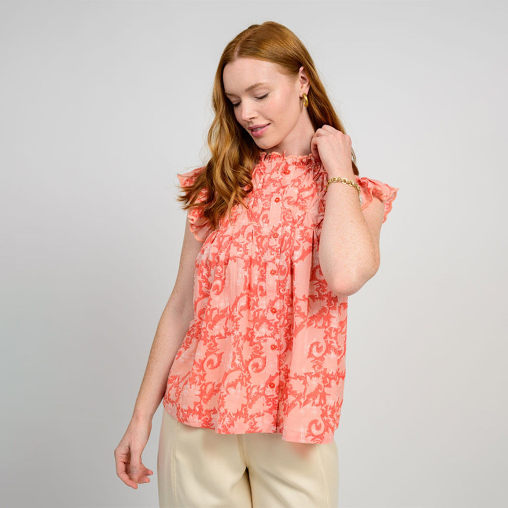ivyjanecapsleevefloralprinttop 1 ivyjanecapsleevefloralprinttop 1
