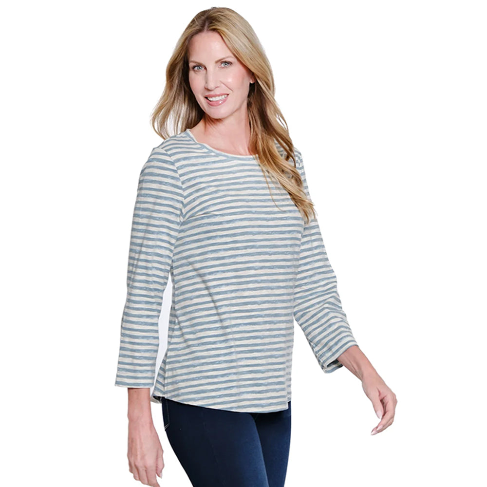 multipleschambray34sleevescoopnecktopwithshapedhem 3 multipleschambray34sleevescoopnecktopwithshapedhem 3