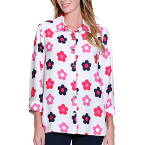 multiplesmultibutton upcuff34sleevebuttonfrontshirt 2