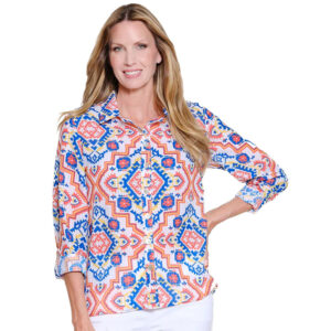 multiplesmultirolltablongsleevebuttonfronthi loshirt