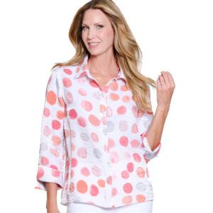 multiplesmultiturn upcuff34sleevebuttonfrontshirt