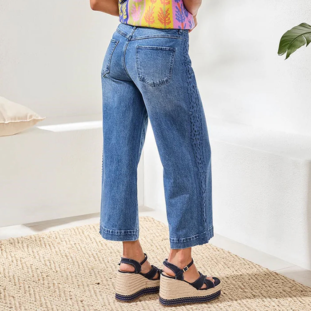 tribalclothingcoaudreyhuggingwidecropjeanswithcrochetappliquenavysea tribalclothingcoaudreyhuggingwidecropjeanswithcrochetappliquenavysea