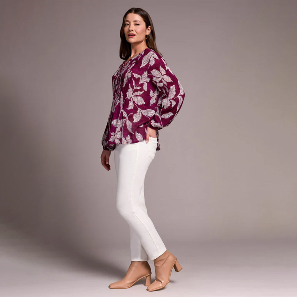 tribalclothingcoblousewpintuckandlaceup plumwine 4 tribalclothingcoblousewpintuckandlaceup plumwine 4