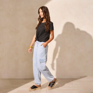 tribalclothingcobluewhitewear2waysaudreycargojoggers side