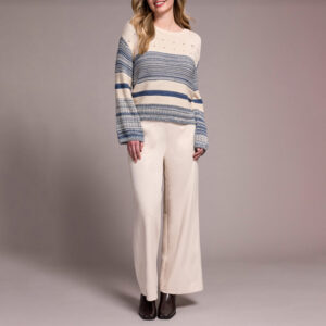 tribalclothingcolongbellsleeveboatnecksweater slateblue 3