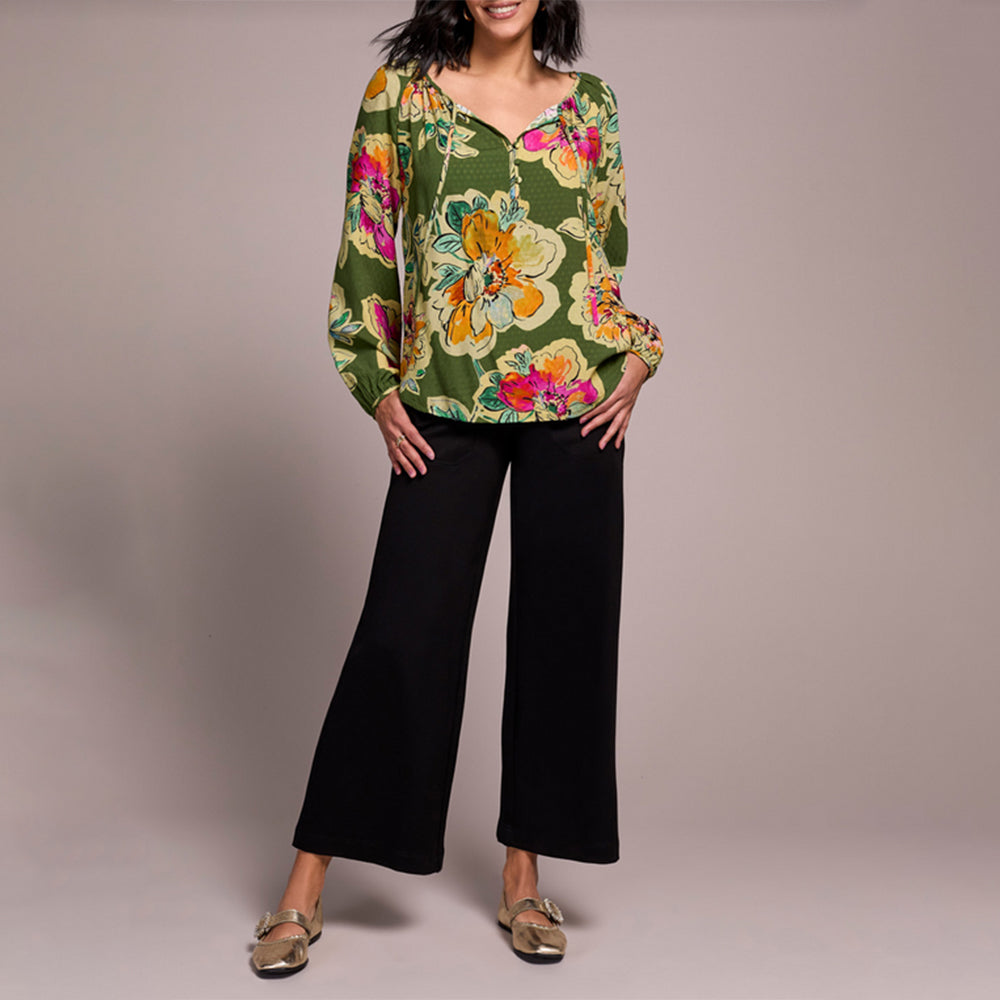 tribalclothingcolongsleeveblousewtie chive 2 tribalclothingcolongsleeveblousewtie chive 2