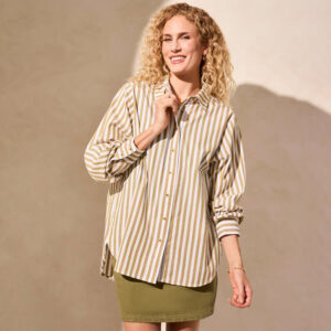tribalclothingcolongsleevebuttonfrontshirt greenmoss2