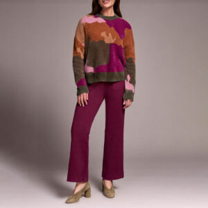 tribalclothingcolongsleevecrewneckintarsiasweater mgingerspice 2