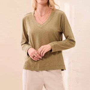 tribalclothingcolongsleevev necktopaloe