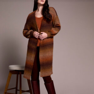 tribalclothingcolongsweatercardiganwpuffsleeve mdktoffee 3
