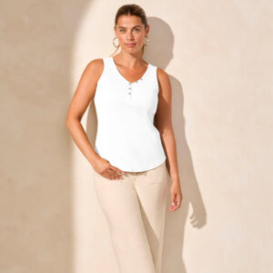 tribalclothingcosolidcottonhenleytanktop white
