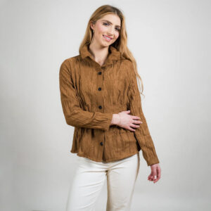 trishatylercoppertexturedbuttonfronttop 2