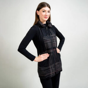 trishatylerredtanblackzipupvest 2